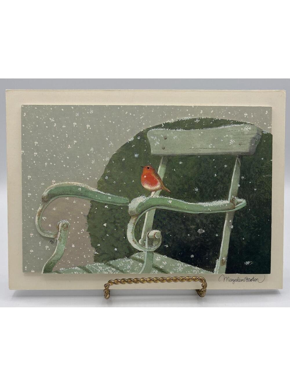3D Wall Art By Dutch Artist Marjolein Bastin “The Winter Garden” 10x7 Hallmark